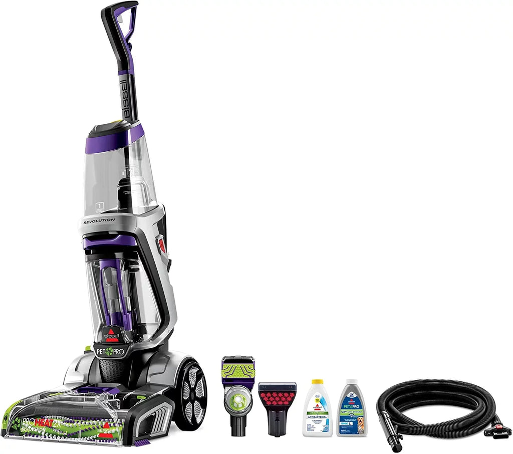 BISSELL ProHeat Deep Upright 3588F (Refurbished) Cleaner Revolution Pro Pet Plus Restored 2X