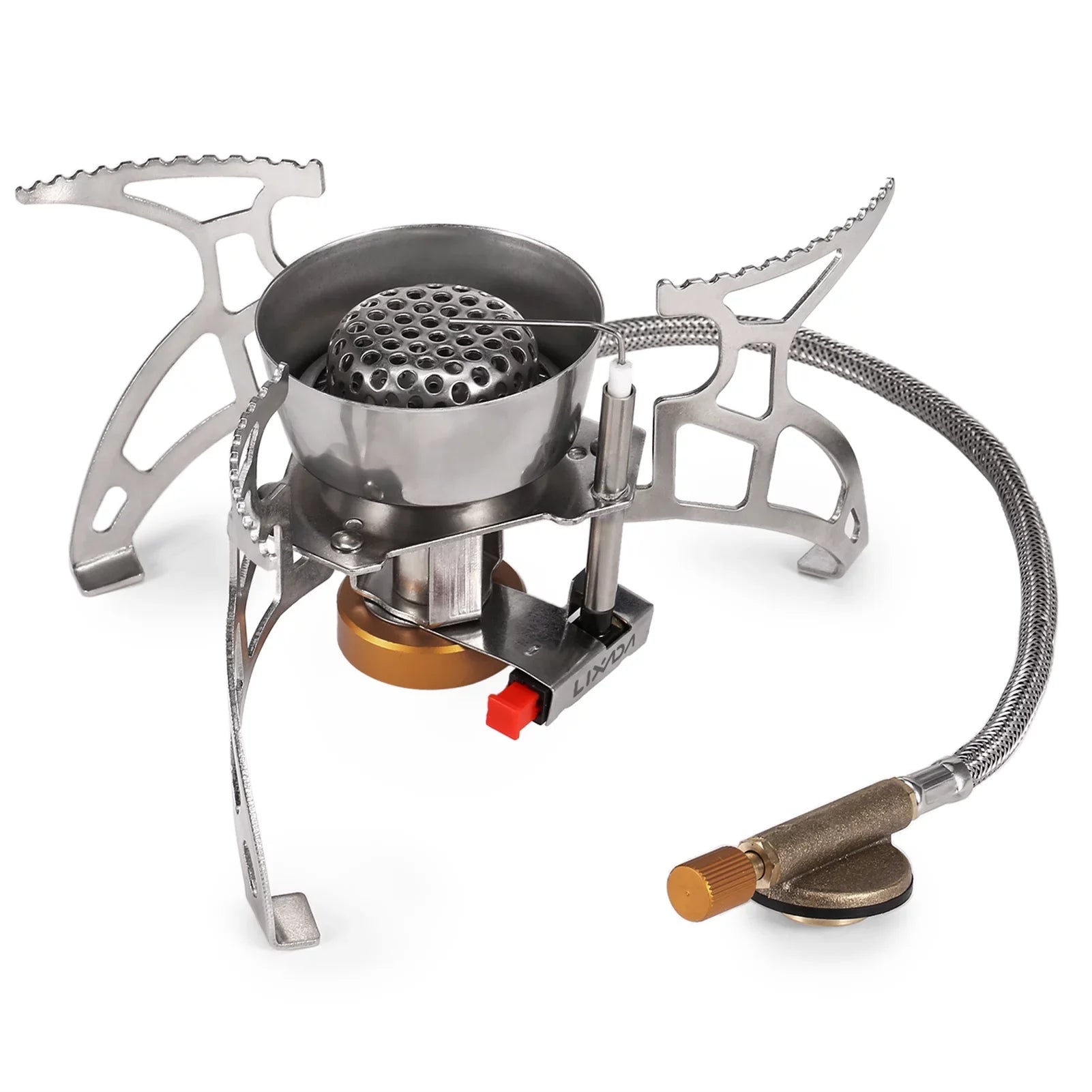 for Lixada Outdoor Stove, Backpacking Windproof Stove Cooking Adventures Portable