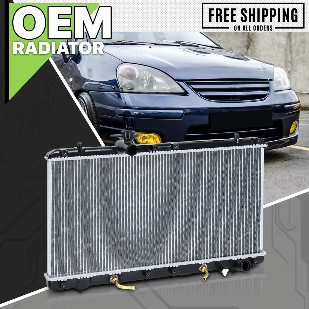Magshion AT Suzuki 2.0L/2.3L Replacement Aerio Radiator Core 2451 Aluminum OE for (2002-2007)