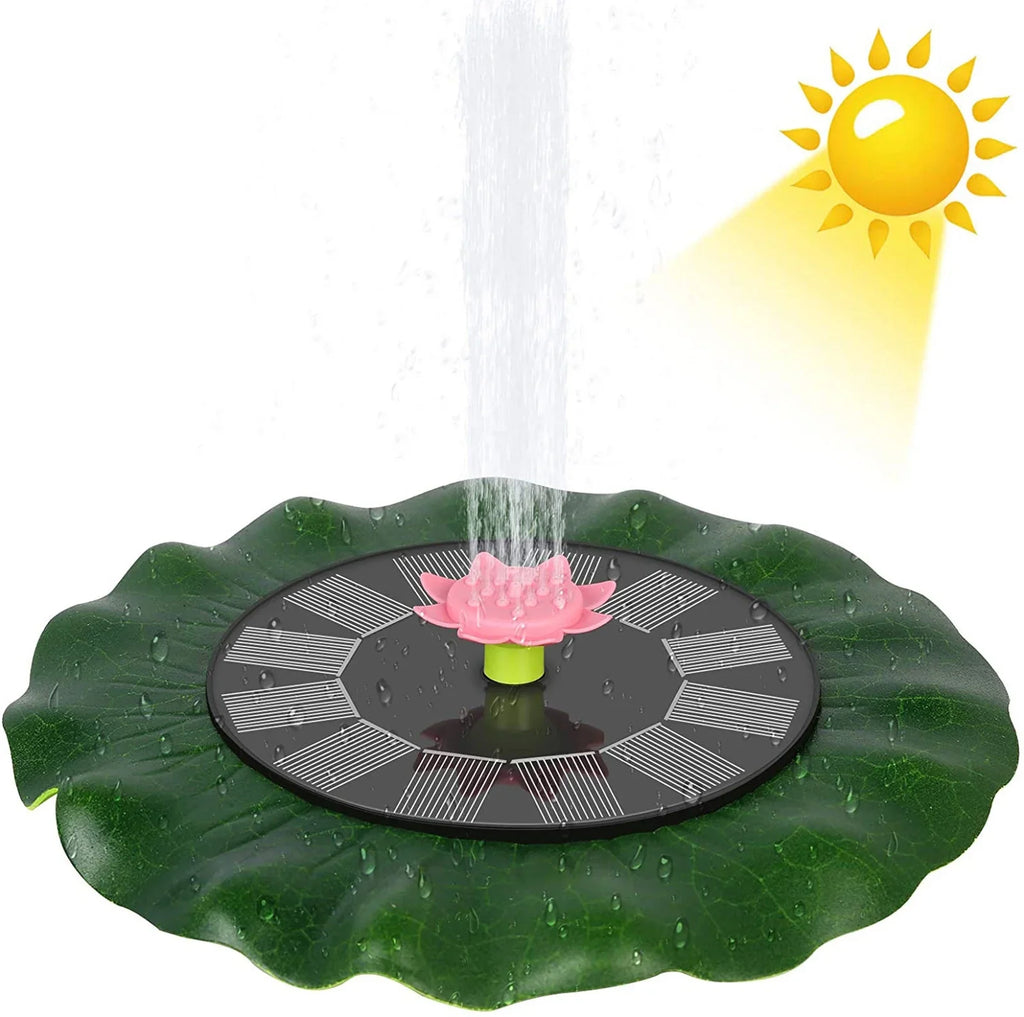 Imitation Fountains Garden Sprinkler Pond Motion For Swimming Solar Flower Pool Sun Controlled