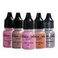 Day Formula Eye Makeup Shades Shimmer, Shadow Shimmer E28 Set and Air Mauve, E29 E25 E27 of Last Shimmer Blossom Magenta, Peachy All Light Airbrush Glam E31 Pink, Cherry (5) Water-based Five Purple of