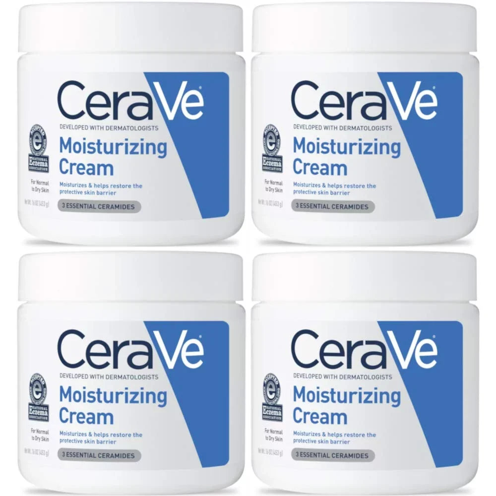 Moisturizing 4) Cream, Ounces CeraVe of Pack (Value 16 each