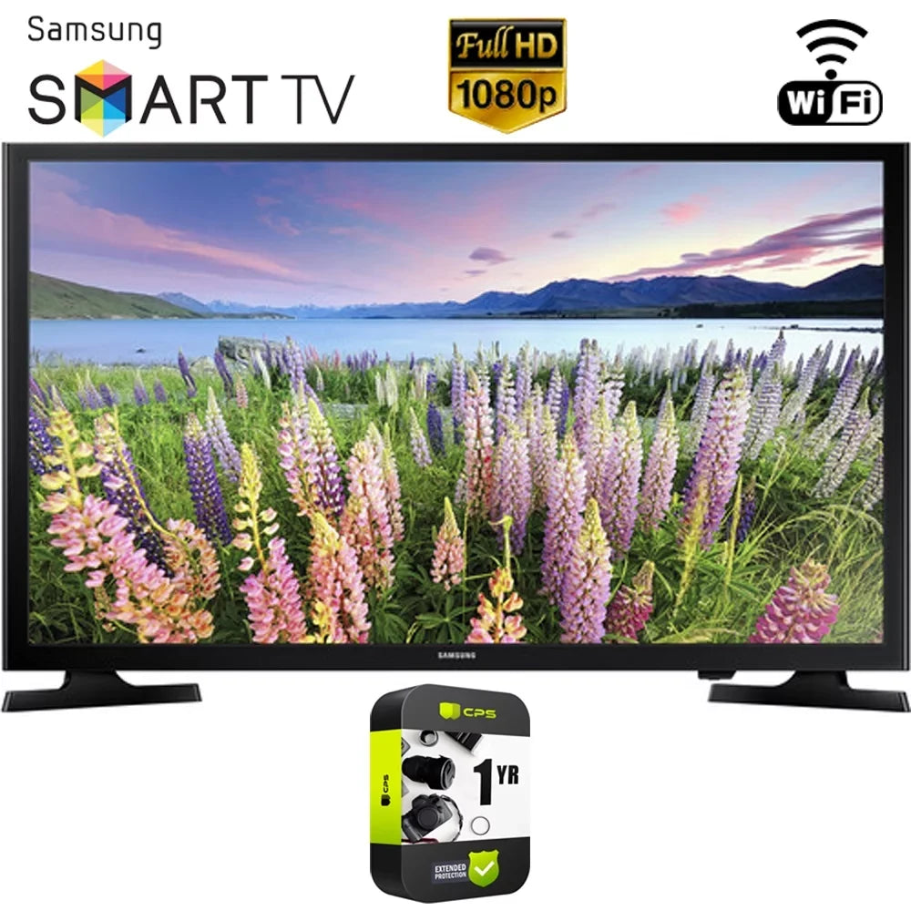 Plan Restored (Refurbished) UN40N5200AFXZA Samsung 1080P Year 40" 1 FDHTV Protection LED with SMART