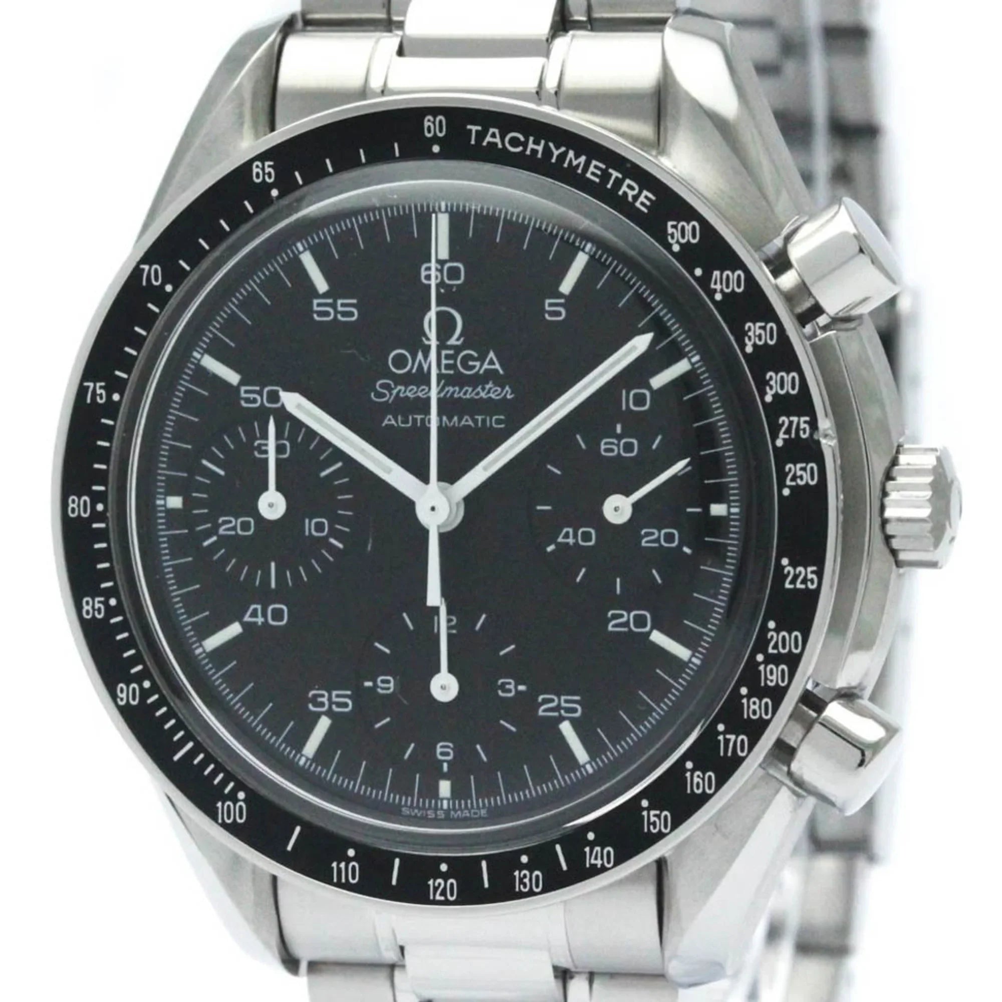 Polished Pre-Owned Steel Watch Mens (Good) OMEGA Speedmaster 3510.50 Automatic