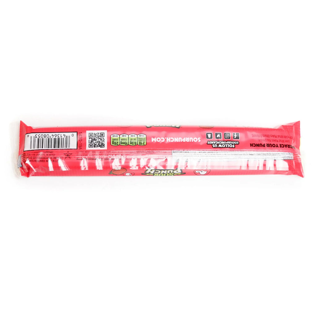 Sour Straws, (24ct Caddy) Tray Strawberry, Punch 2oz
