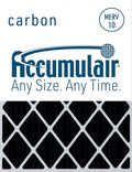 Accumulair Air MERV Filter 10 Odor Carbon Eliminating 20x25x2 (4 Pack)