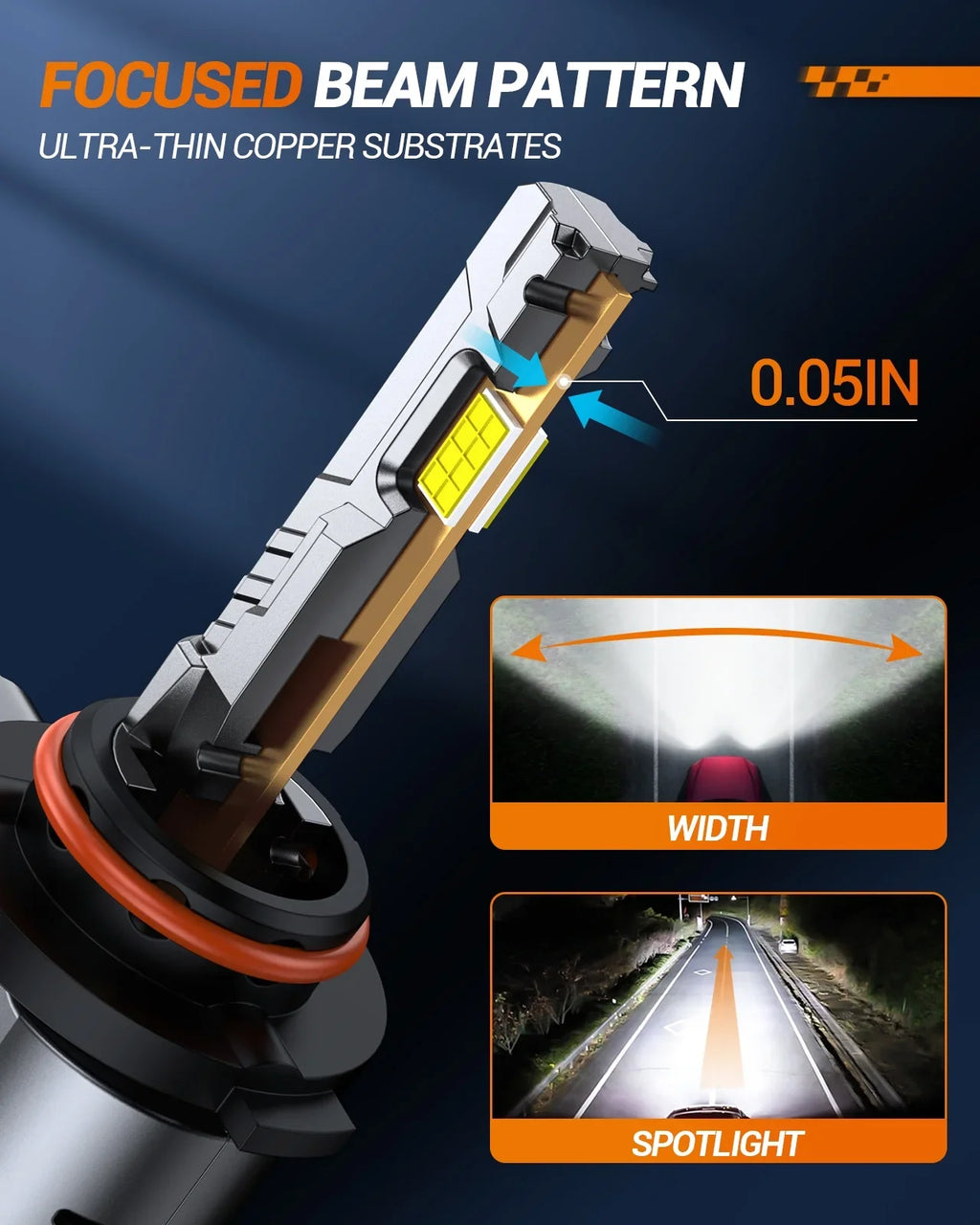 Combo, LED 6500K Cool White, 30000LM Sealight Bulbs 9005 Bulbs H11 H9 HB3 H8 LED Light