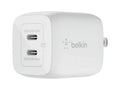 Model GAN White PPS WALL USB-C 45W WCH011DQWH CHARGER DUAL Belkin WITH