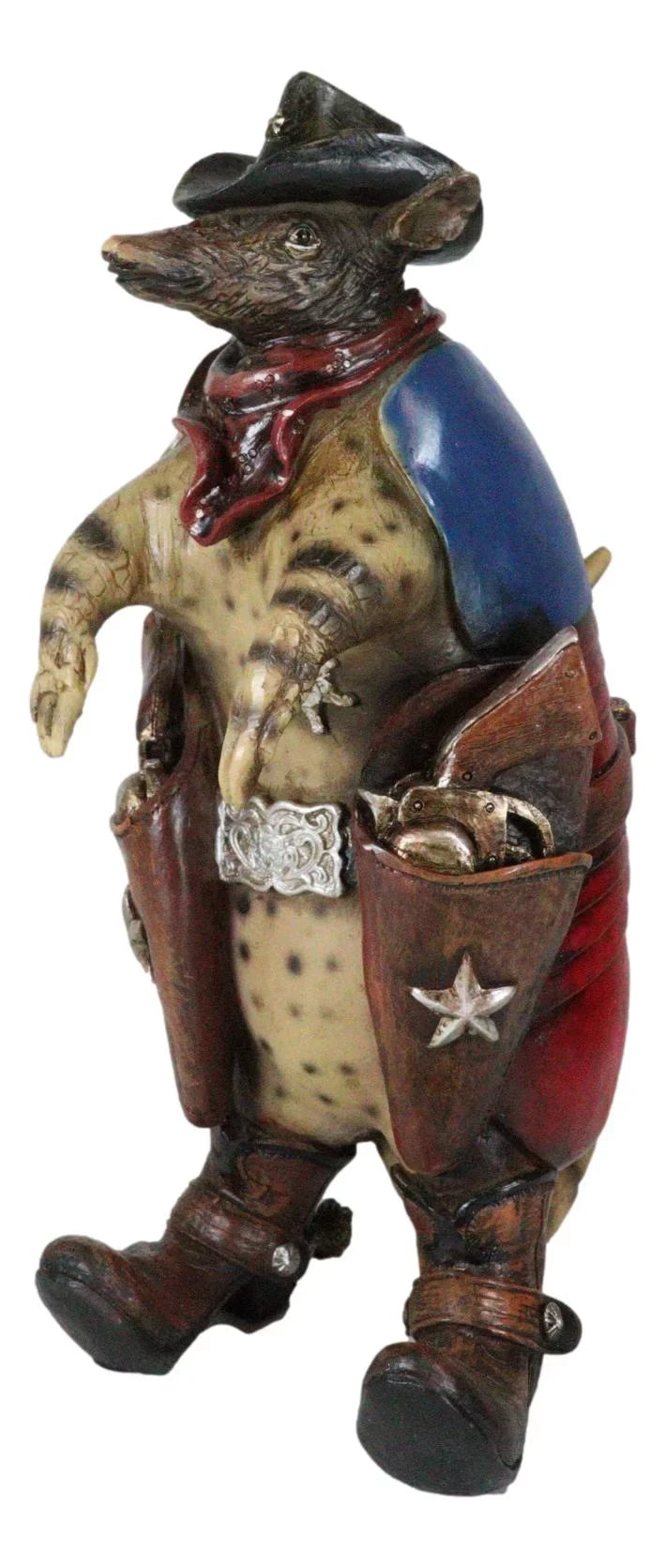 Boots Western Texas Cowboy And Figurine Big Texan Sherriff Guns Armadillo Rustic