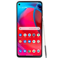 Black, to Straight Moto 128GB, Talk Motorola Prepaid Smartphone 5G [Locked (2021), G Talk] Stylus Straight