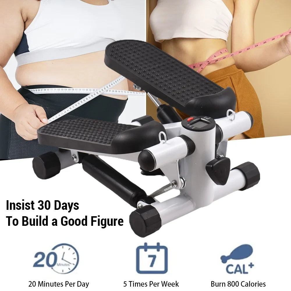 Home Capacity for with Anself Stepper Bands Weight Exercise 100kg LCD Resistance Display, Perfect