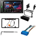 Camera/Installation Buick AM/FM Double for Pioneer Bundle Touchscreen Stereo Bluetooth/Backup 1996-1999 Receiver WVGA Media Riviera with DVD/CD Kit/in-Dash Digital DIN W/ KIT4830 6.2" Car