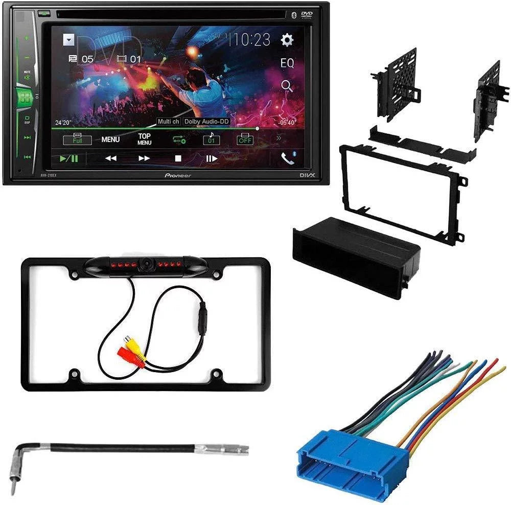 Camera/Installation Buick AM/FM Double for Pioneer Bundle Touchscreen Stereo Bluetooth/Backup 1996-1999 Receiver WVGA Media Riviera with DVD/CD Kit/in-Dash Digital DIN W/ KIT4830 6.2" Car