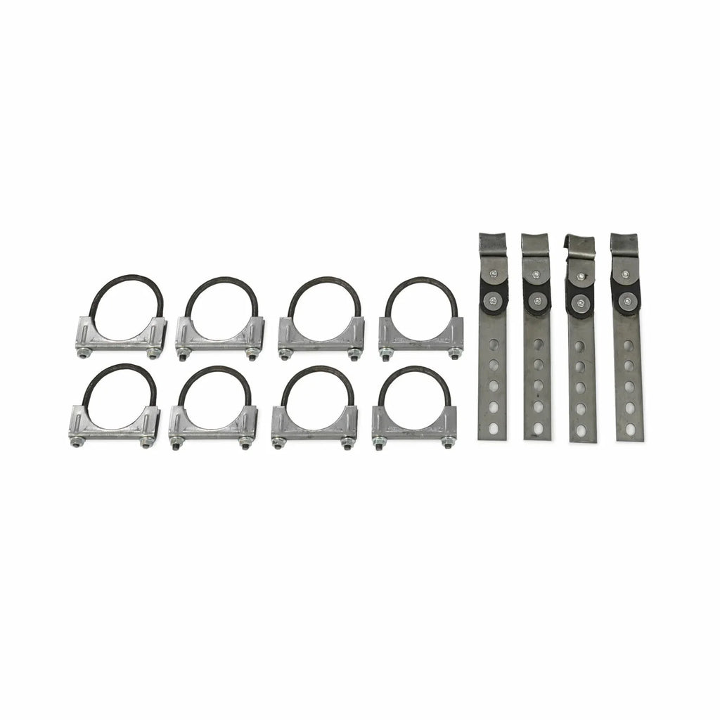 Kit Body 62-74 2.5" SW Dual Car 2 Mopar B Rear Tip Exit Exhaust Chamber