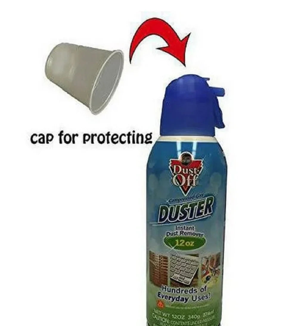 Count Dust-Off oz, Compressed Duster, 12 6 Gas