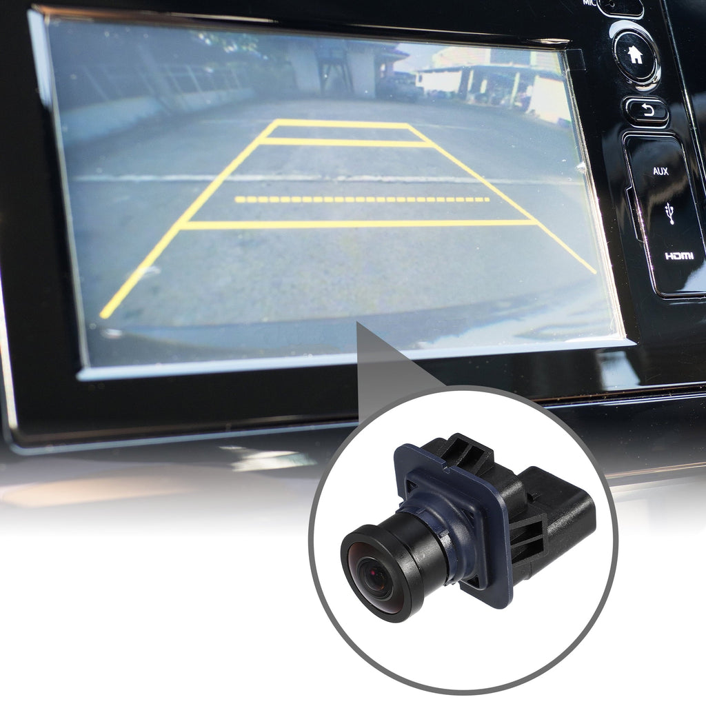 Black Camera No.EB3T19G490BB Back 2011-2014 Car Plastic View Ford F-150 Rear for Up