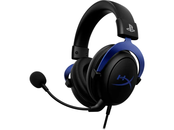 Headset (Black-Blue) - Cloud - PS5-PS4 HyperX Gaming