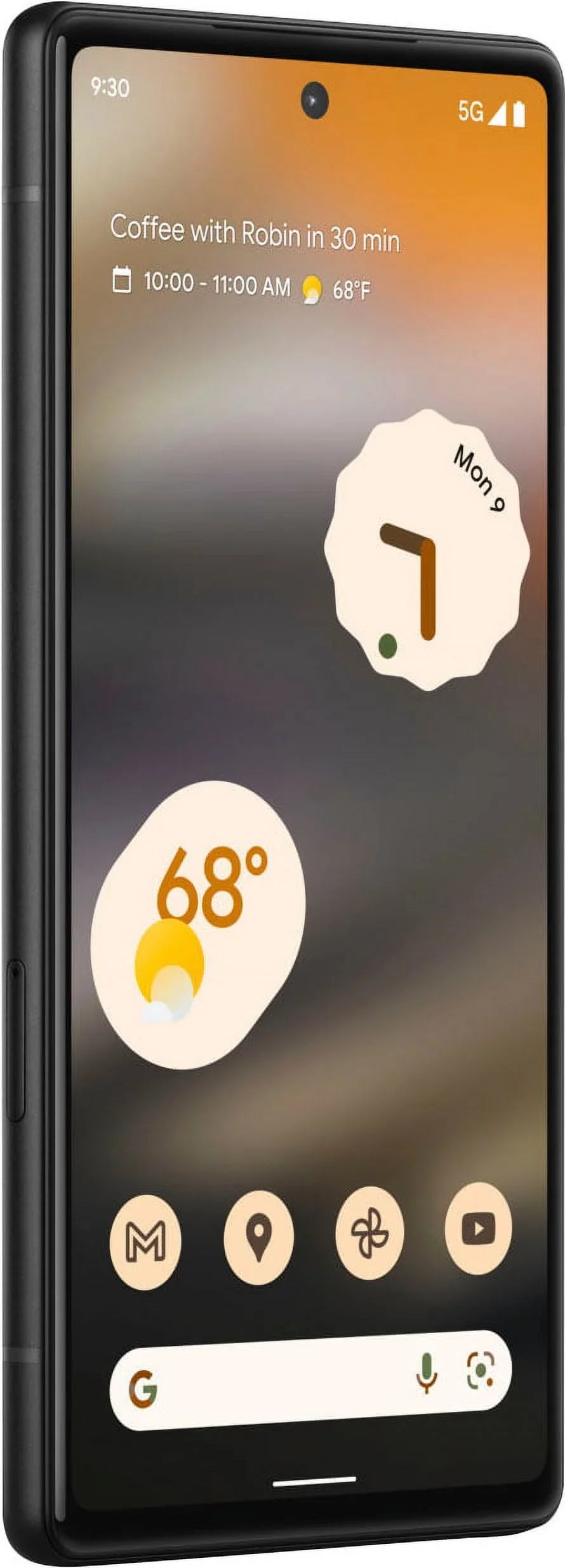 Restored 6a (Refurbished) Google Charcoal GA02998 (Unlocked) 128GB Pixel