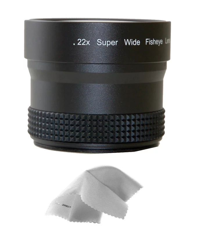 Lens Fiber Fish-Eye Nwv Micro 0.21x-0.22x Lens/Filter Cloth DSC-RX100 Cyber-shot Sony High + Adapters) (Includes Cleaning Direct Grade
