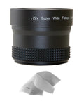Lens Fiber Fish-Eye Nwv Micro 0.21x-0.22x Lens/Filter Cloth DSC-RX100 Cyber-shot Sony High + Adapters) (Includes Cleaning Direct Grade