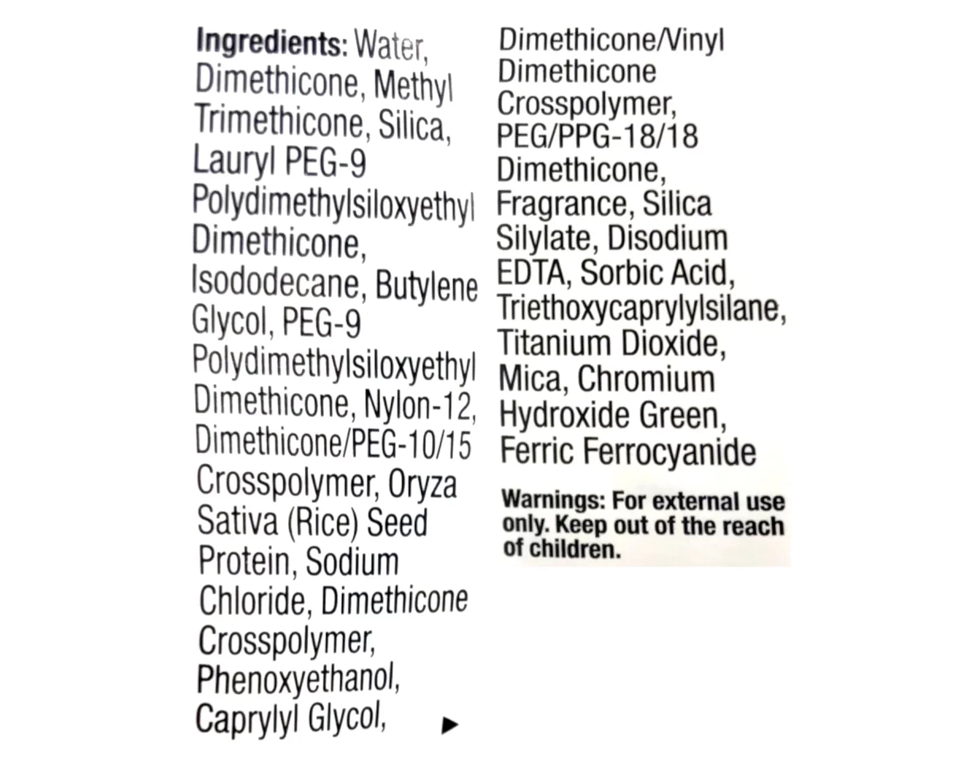 Oz. Shine Fl. 2 Protein 1 - Control Complex, Pack Rice Primer of Neutrogena