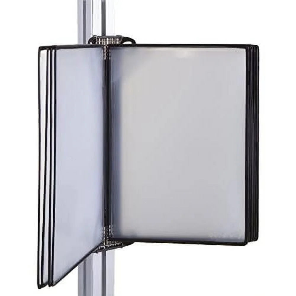 Reference Black Frame, Universal-Size Series 10 Mounted Wall (TP920307) Pockets, PRO Double-Sided Model And Professional Display Outer Viewing, Djois System,