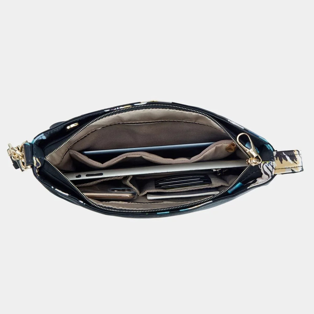 Bag Floral Addison Travelon Bucket 43491-50C - Midnight