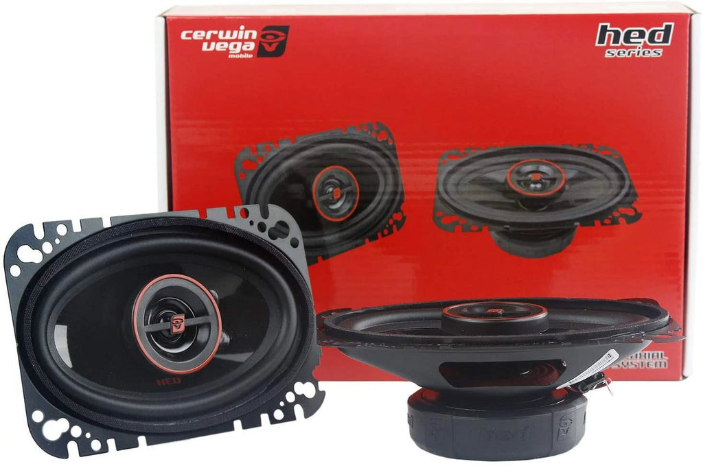 MOBILE Series 2-Way Speakers H746 max) (4" CERWIN-VEGA x Coaxial HED(R) 275 Watts 6",