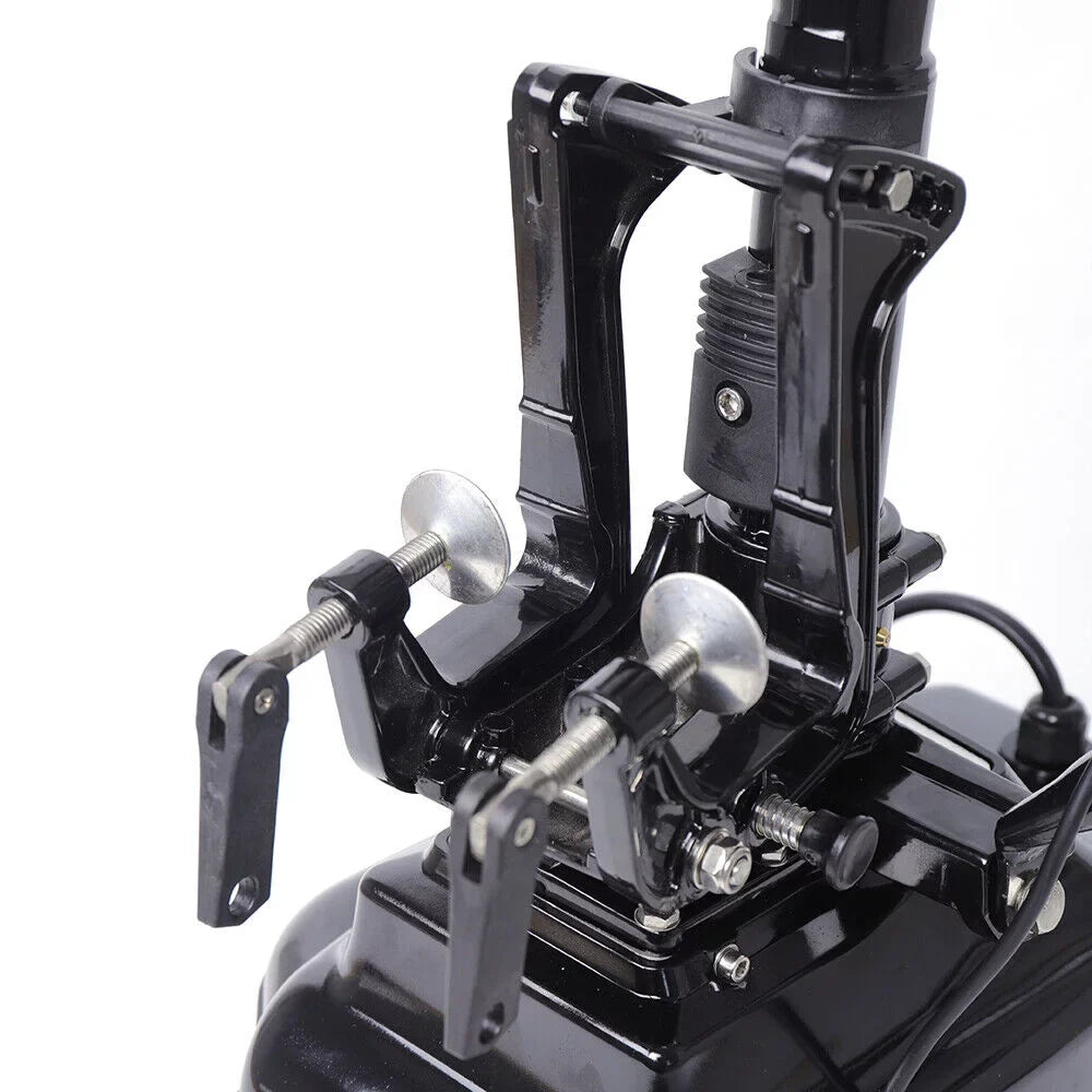 Engine Miumaeov 4 Brushless Motor Electric 1000W Outboard Boat Motor Trolley HP