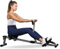 and Digital Monitor of Maximum 260 Load, Black Fitness Rower lbs Machine Rowing YSSOA Ergometer,