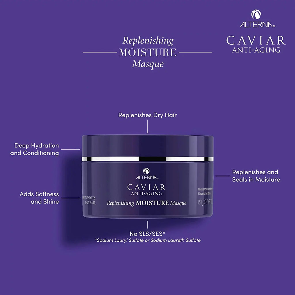 Alterna Caviar Replenishing Oz Hair Anti-Aging 5.7 Masque, Moisture