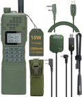 AR-152 Cable,AR-152 Charger Rechargeable Range and Antenna,USB ABBREE&BaofengAR-152 Bag Talkie Kit Shoulder mic,18.8 Walkie Cable Tactical with Radio Long Full Way Programming Two Foldable inch 10W