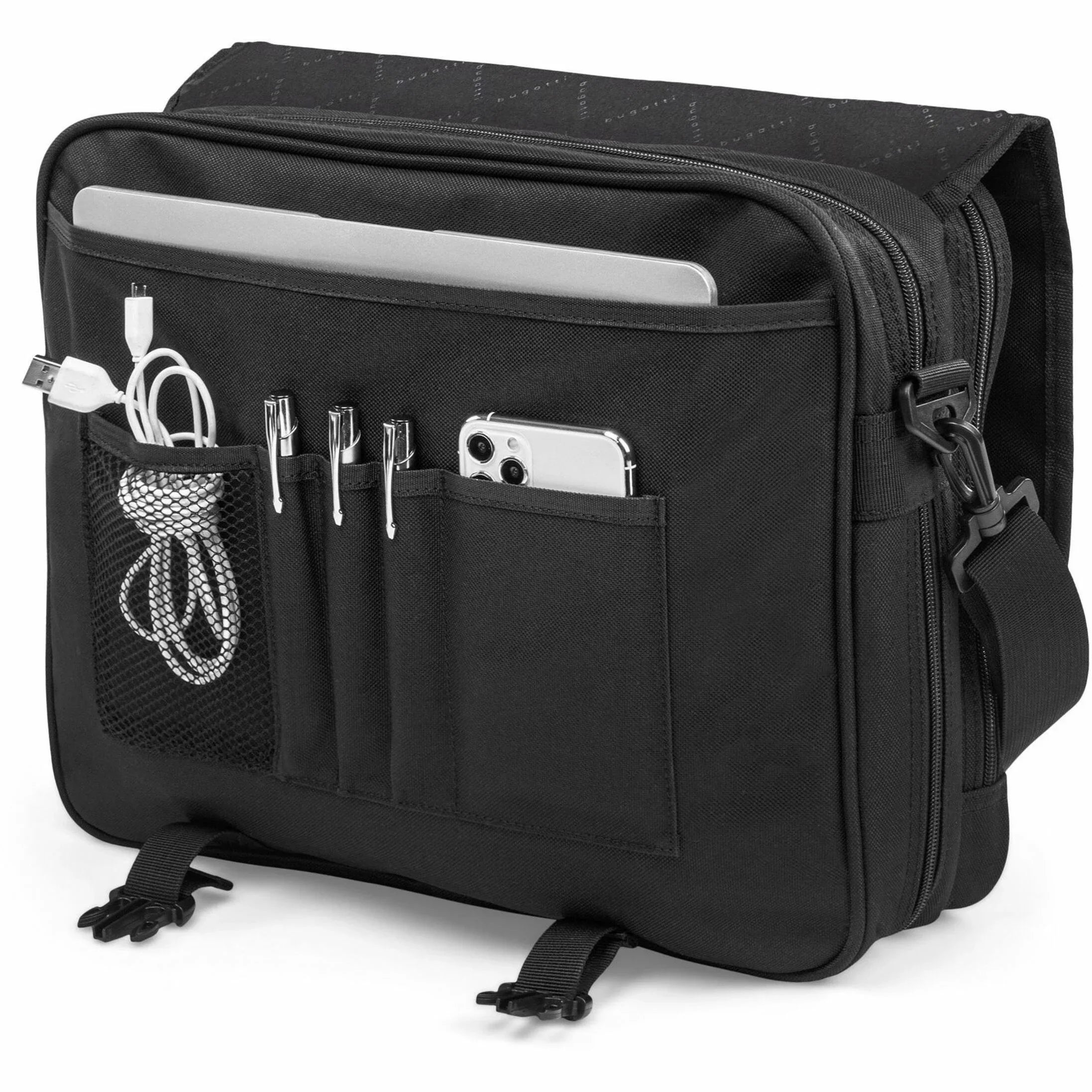 bugatti Black Case Notebook, THE Carrying 15.6" (Briefcase) ASSOCIATE for