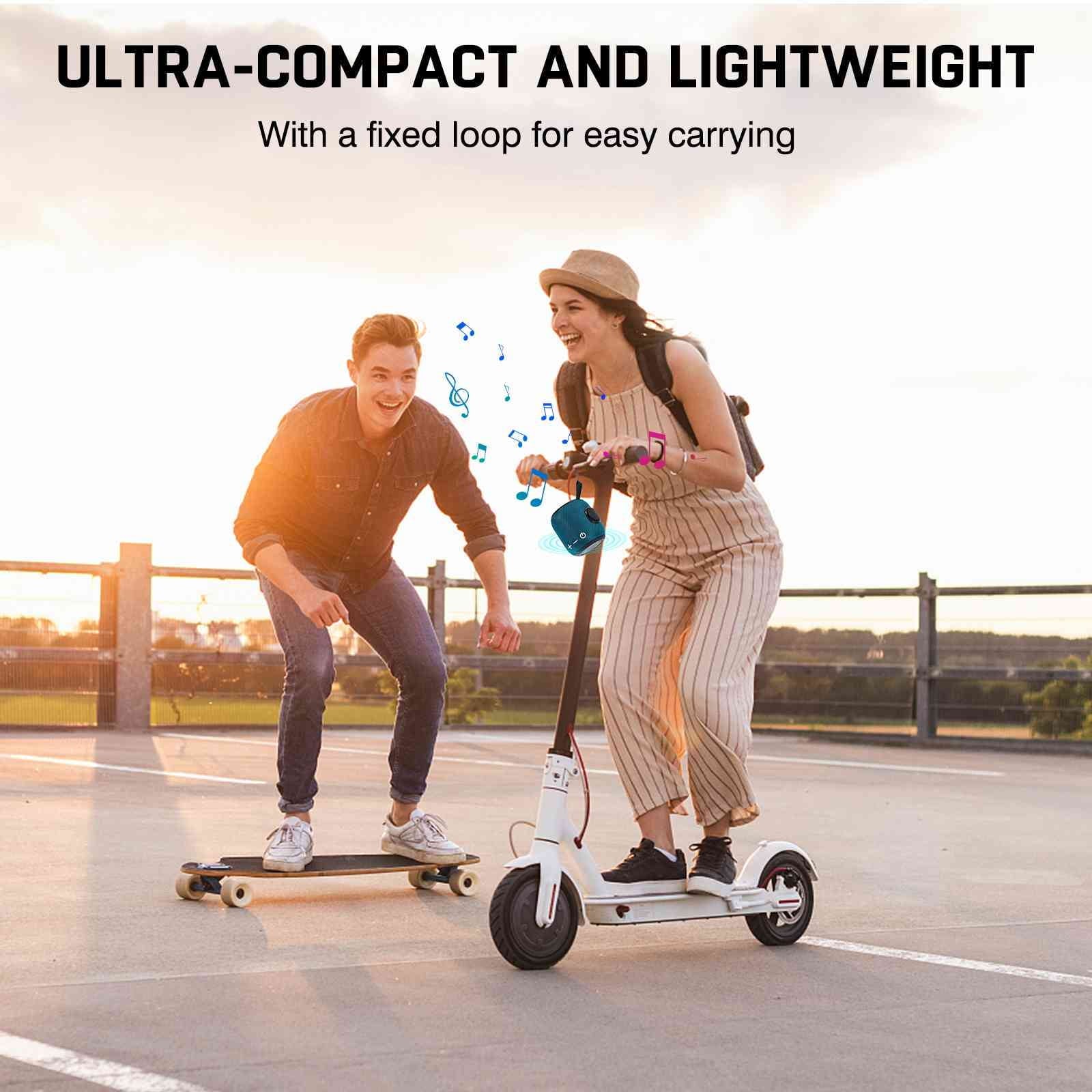 Latest Perfect Parties, - IPX7 Mi Stereo 3, Sound, Stereo Outdoor, Portable True Bluetooth Scooter Speaker: Powerful Beach, Bluetooth Blue Pairing, for - Max Home, Wireless Design, V5.2 Waterproof,