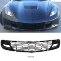 C7 (W/O Z06 Painted Lower Front 2014-2019 Bracket) All Chevrolet for Camera Front Plastic Style Kojem Glossy Models Black Corvette Grille Bumper Cover