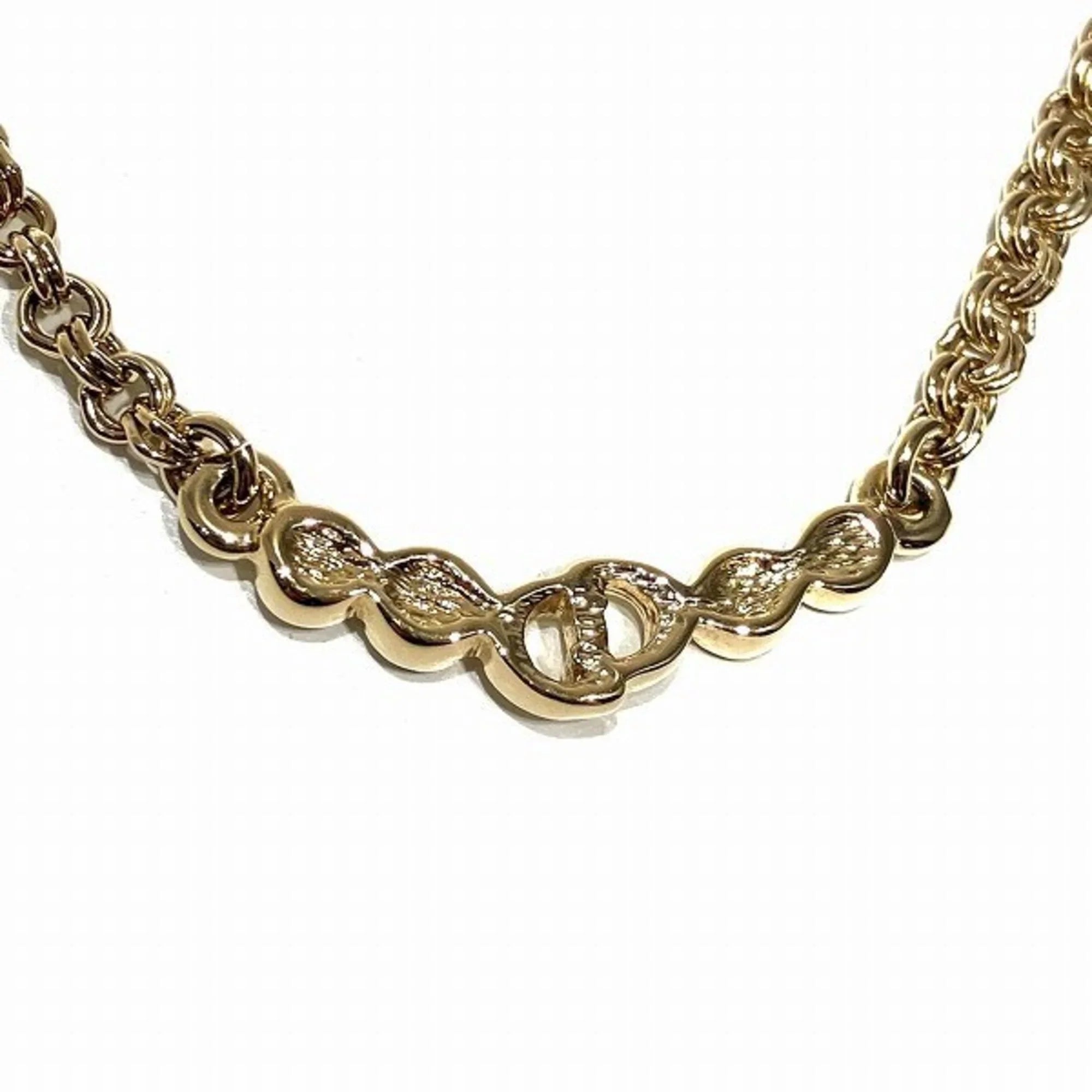 design Dior JAL Pre-Owned accessory for original Christian necklace (Good) exclusive Dior women