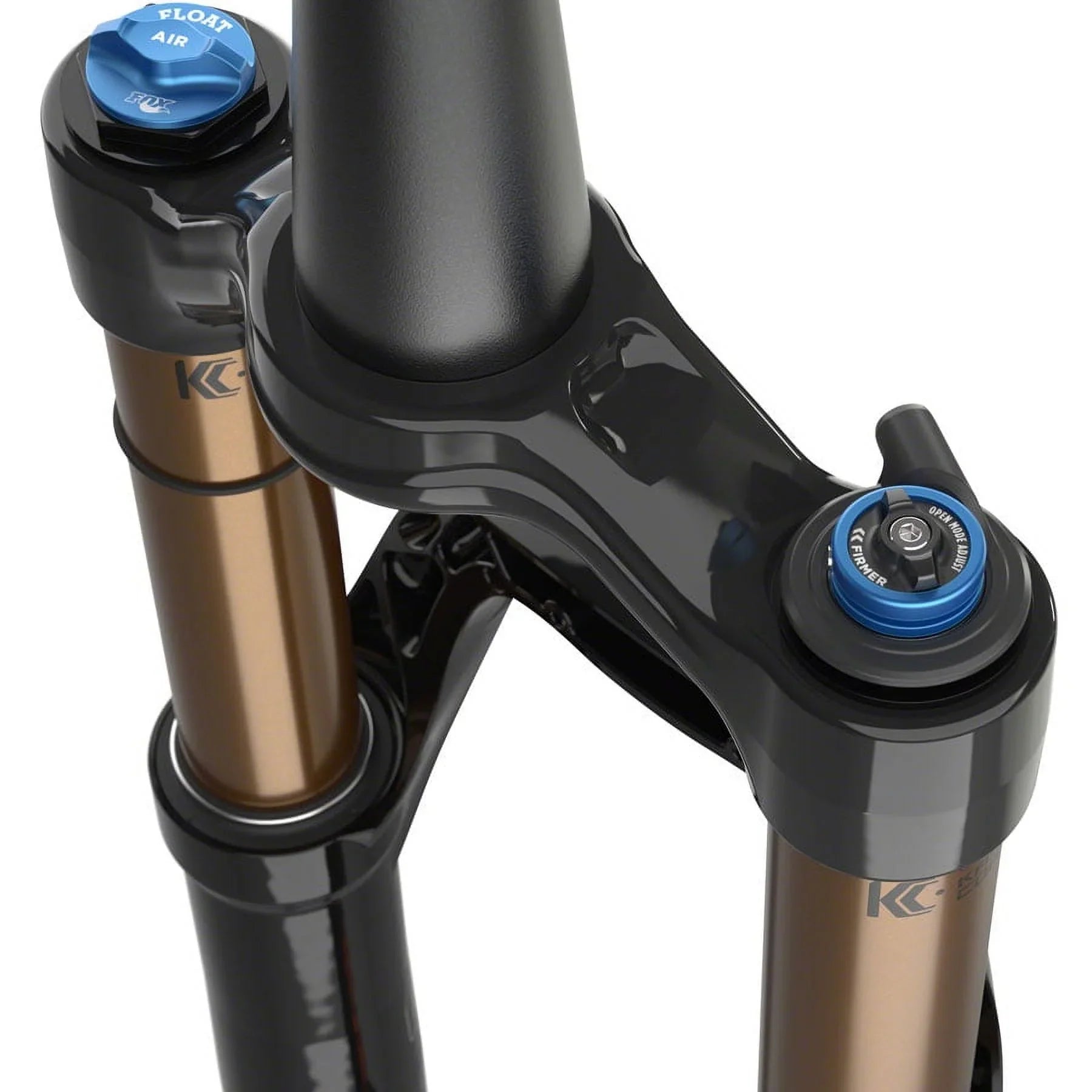 FIT4, Suspension - 44 Black, x 34 mm, Push-Lock FOX mm Shiny Factory 110 Offset, Fork 15 Step-Cast 120 mm, 29",