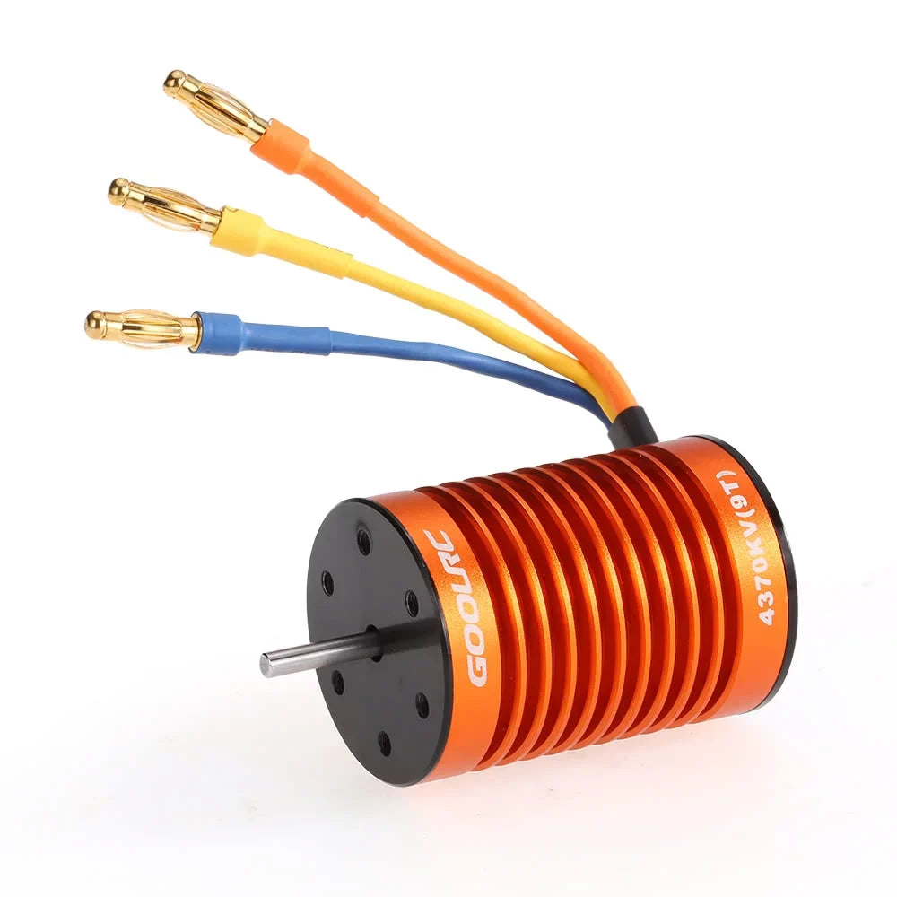 ESC Rookin 110 45A Car F540 Car 4370KV GoolRC Accessory,Set Waterproof Combo 1/10 4370KV Motor Remote
