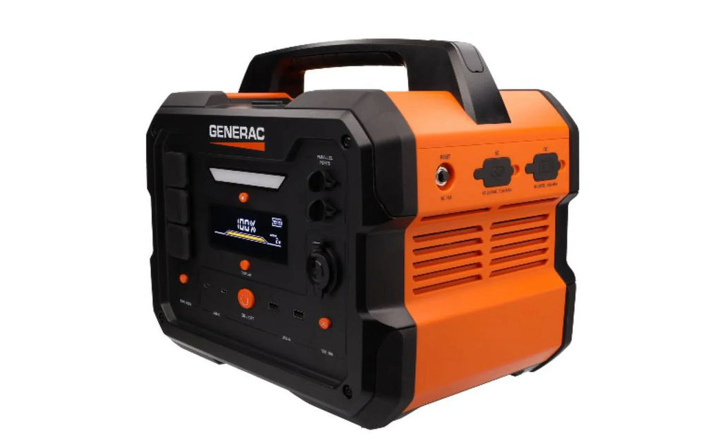 Powered Station Battery Generator 1086Wh Generac - Solar Power 1600/3200 Watts 8025 Charging Compatible Portable Panel