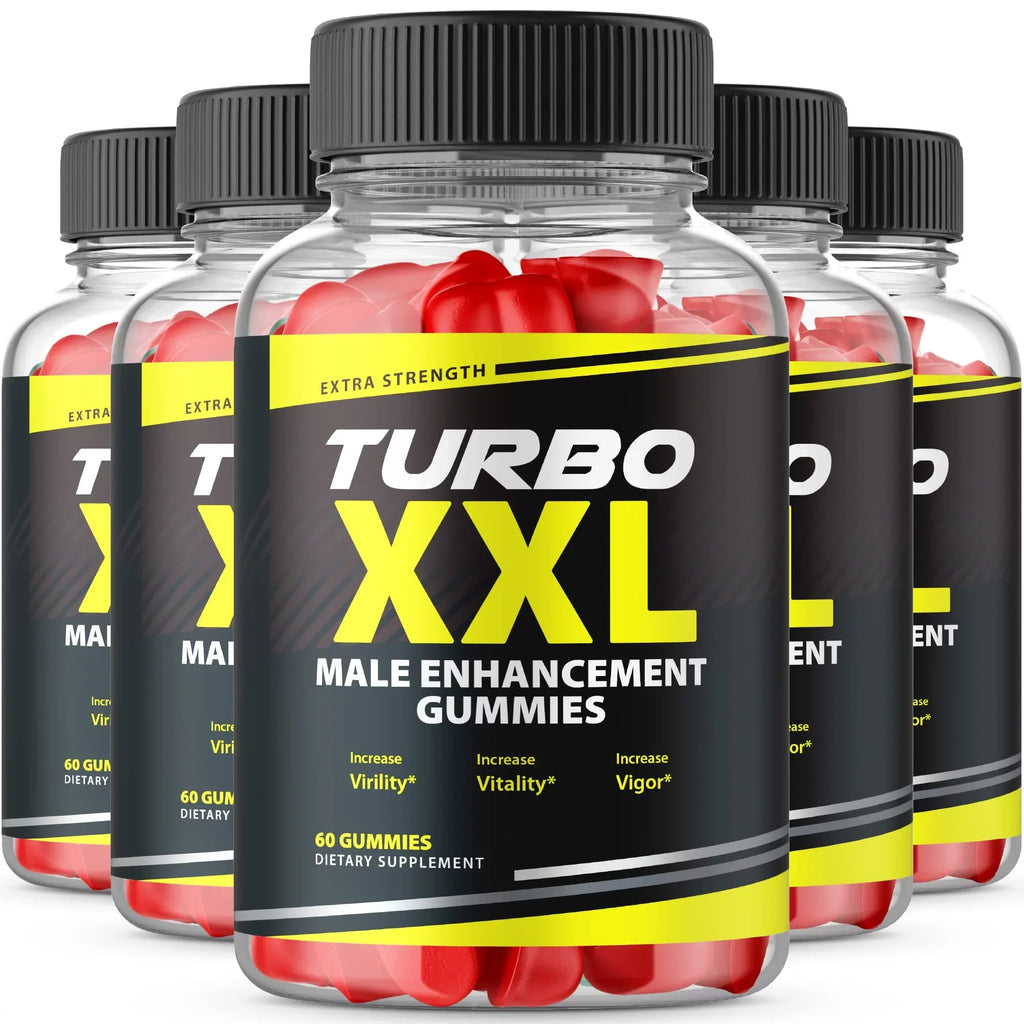 xxl (5 Pack) Turbo Formula Official Gummies (300 - Gummies)