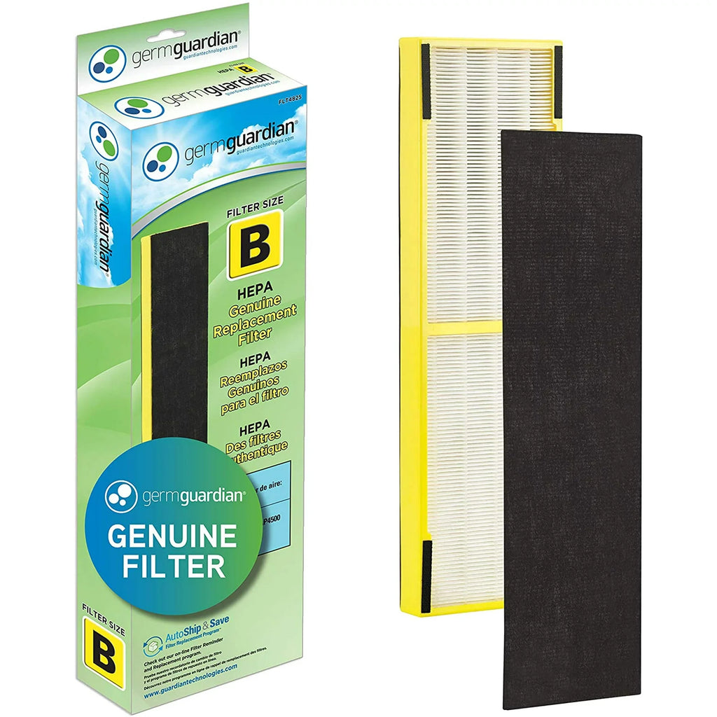 and Filter GENUINE 1-Pack Germ AC4825DLX, Guardian Air AC4825, AC4300BPTCA, AC4900CA, Purifier Replacement B CDAP4500BCA, More, AC4850PT, for CDAP4500WCA HEPA FLT4825 GermGuardian