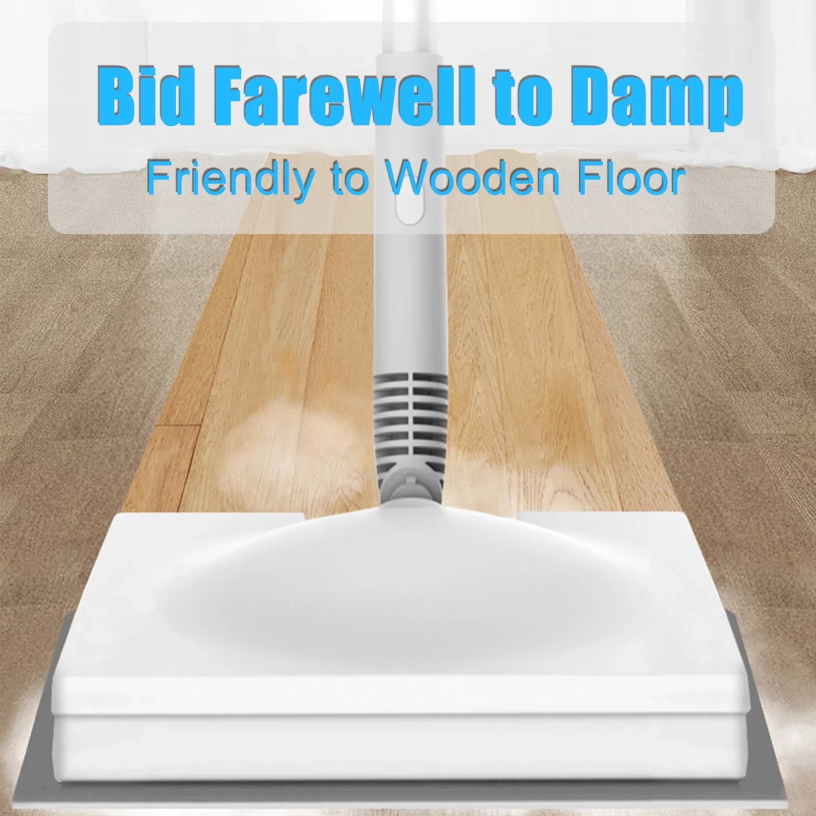 HeadFloor Steamer Mop Water2-levelWith Electric 370ml Floor Clothes Cleaner Cleaner Spirastell 370ml 3 Brush2-levelHandheld 3 Clothes mop, WaterWindow