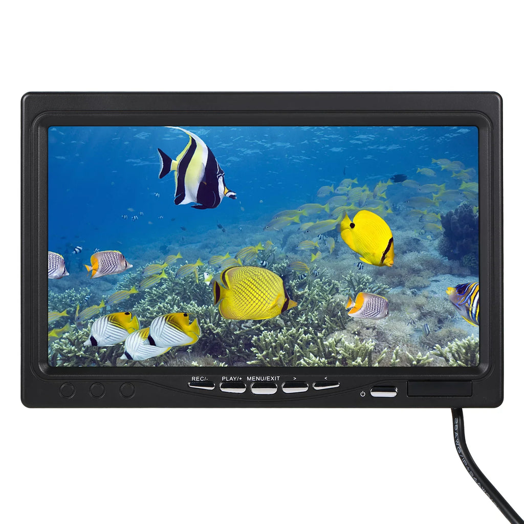 Cable 12LEDs Camera Underwater Boat Fish 7Inch/9Inch Fishing 15M/30M/50M Waterproof IP68 Ice Finder moobody Lake Fishing for LCD Sea with Display