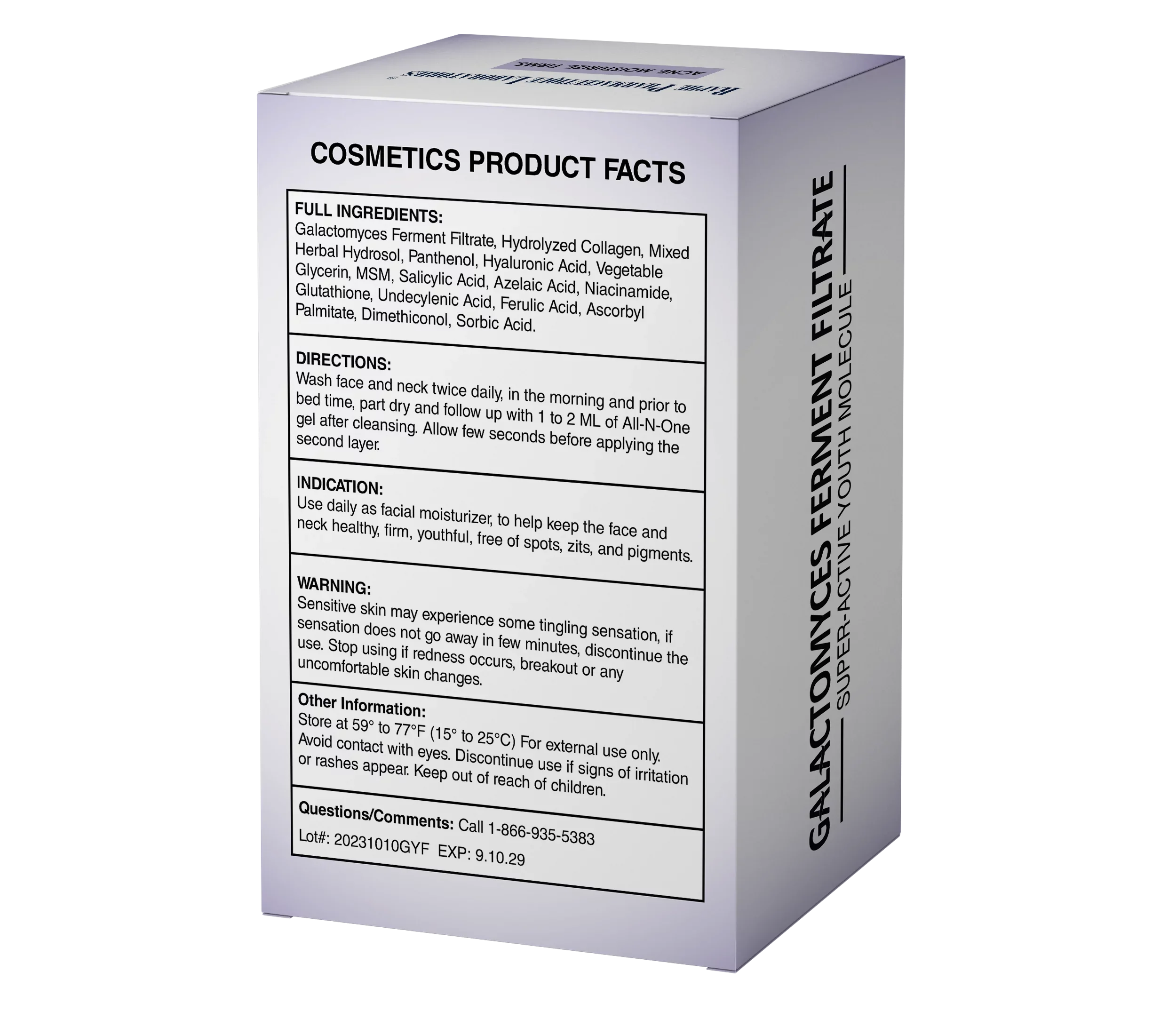 2 Antioxidant Moisturizer of Serum Firm in Remover 2 Spots and Lift Pack A Acnes 1