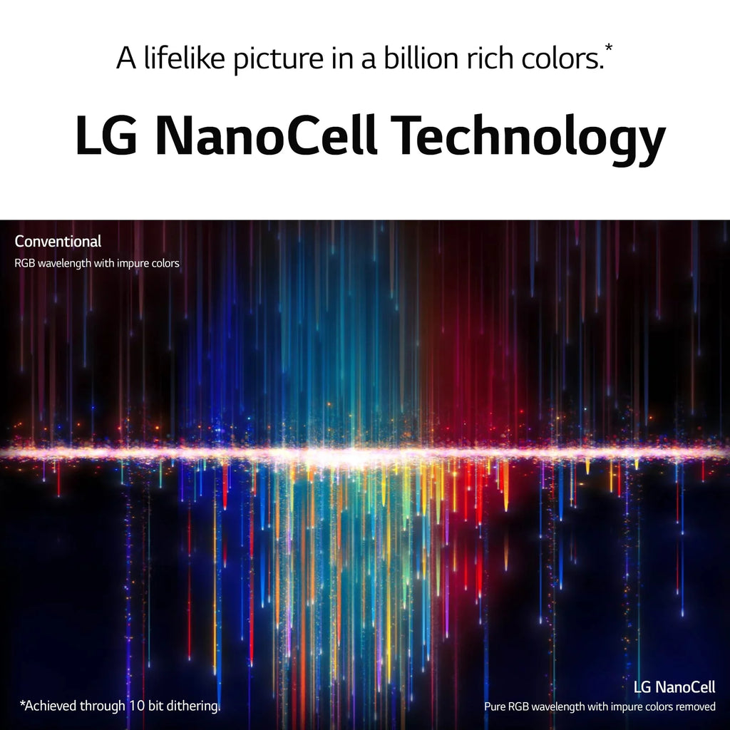 NanoCell HD (2021) ThinQA LG TV Series Ultra 65NANO90UPA 65" 4K with Smart 90 AI