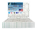 Size: Furnace (Actual 10 - 17.5 inch) 21.5x7/8 USA Made Filter in MERV x 18x22x1 Glasfloss -Qty:6 - Air -