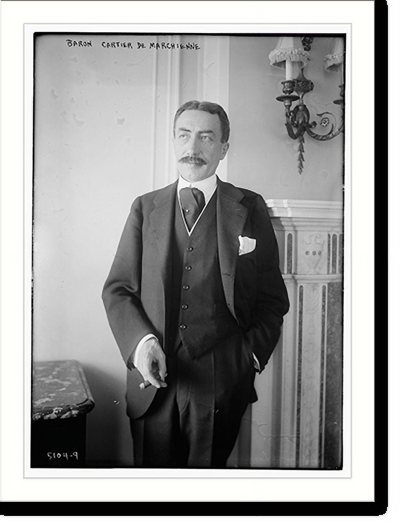 De Historic Marchienne x Cartier - Baron 17-7/8" 2, Framed Print, 21-7/8"