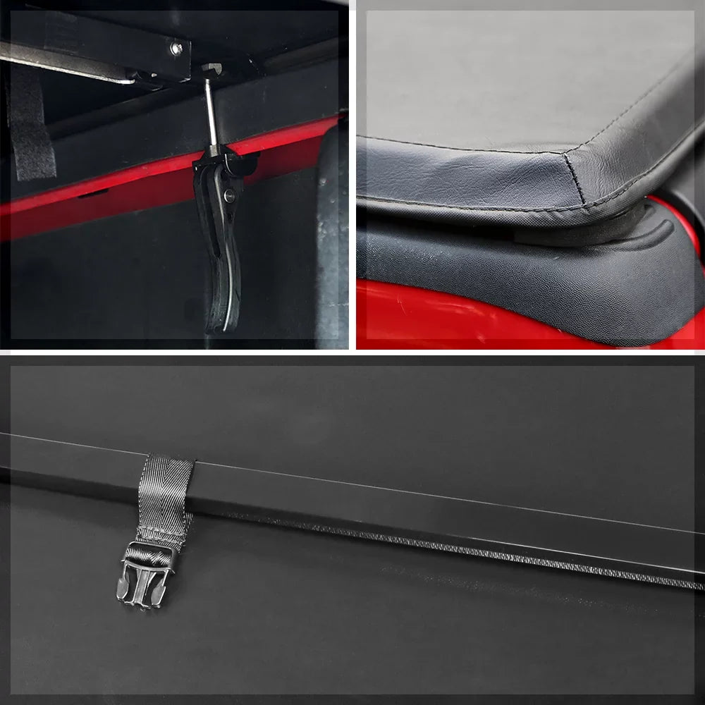 Ford Bed Soft Short 19-21 Truck Tonneau Cover for Ranger 5Ft Tri-Fold Fleetside