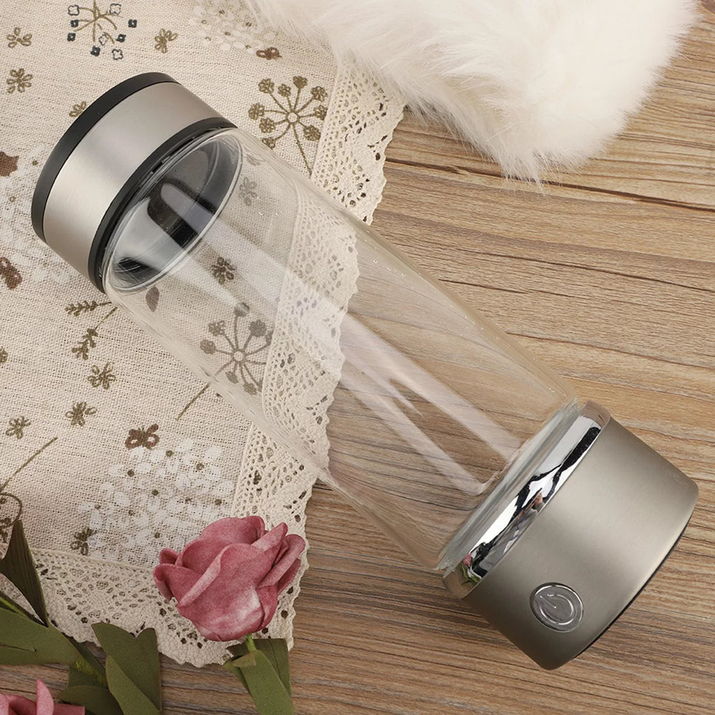 Purifier Rechargeable Bottle Healthy Lonized Filter Rich Anti-Aging USB Keep Body Antioxidant Water Hydrogen Portable Water Water Lonizer Hydrated Generator Maker