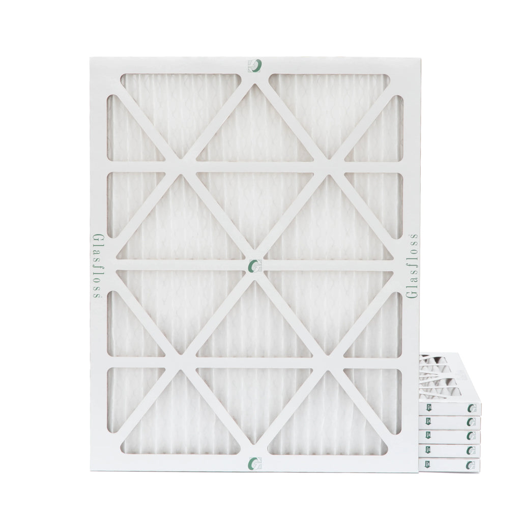 Furnace 16x20x1 AC Air Industries. Pleated Glasfloss MERV 13 Pack by 6 Filters